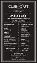 Cargar imagen en el visor de la galería, México (Don Alebrije) Descafeinado Orgánico
