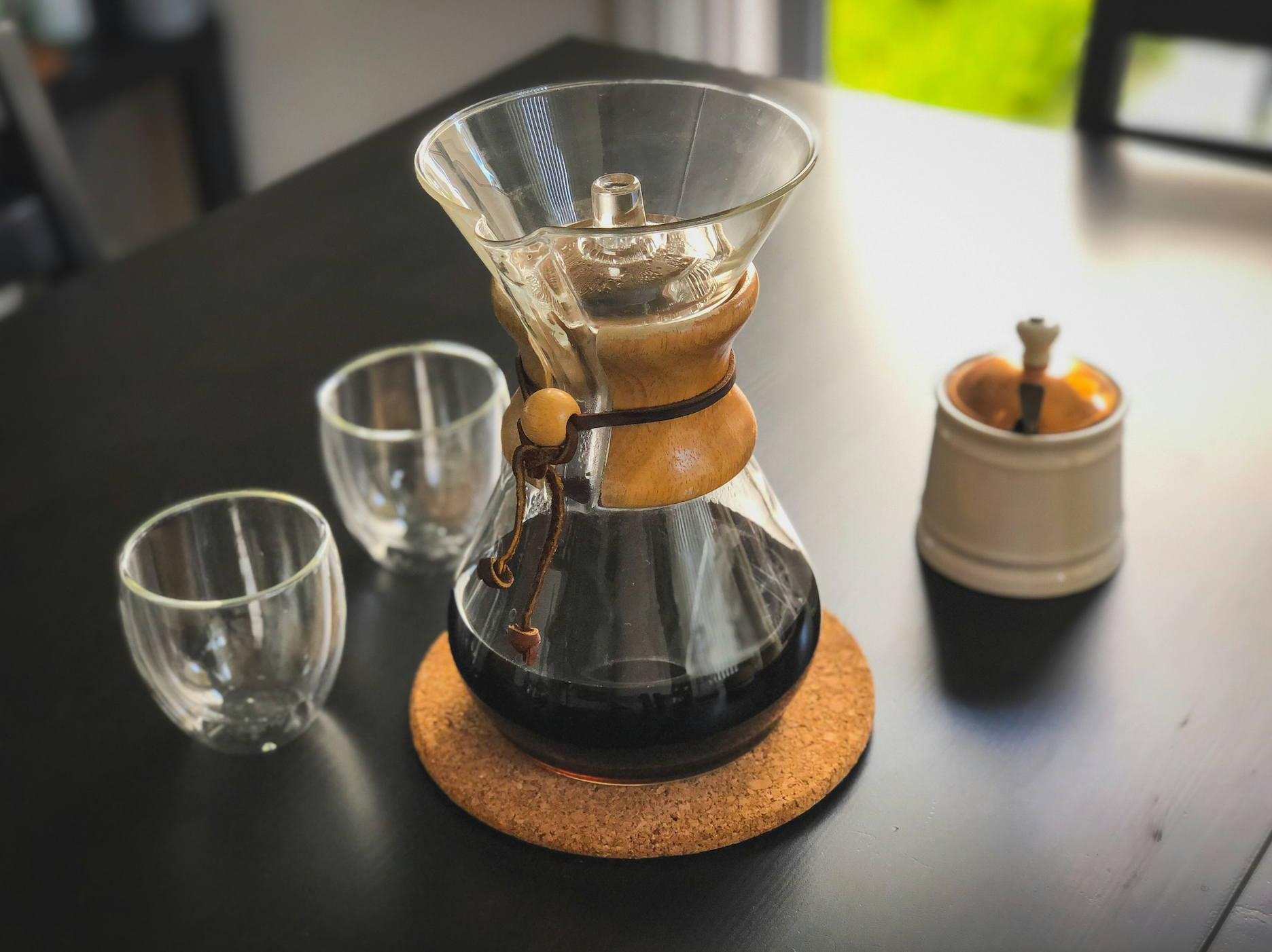 Cómo preparar el café perfecto con la Chemex