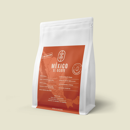 Café de especialidad Mexico Durme – origen Chiapa, notas de cereales y especias. Tostado artesanal en Pontevedra por Club del Café.