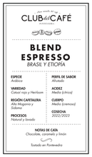 Cargar imagen en el visor de la galería, Blend Espresso (Brasil/Etiopía)

