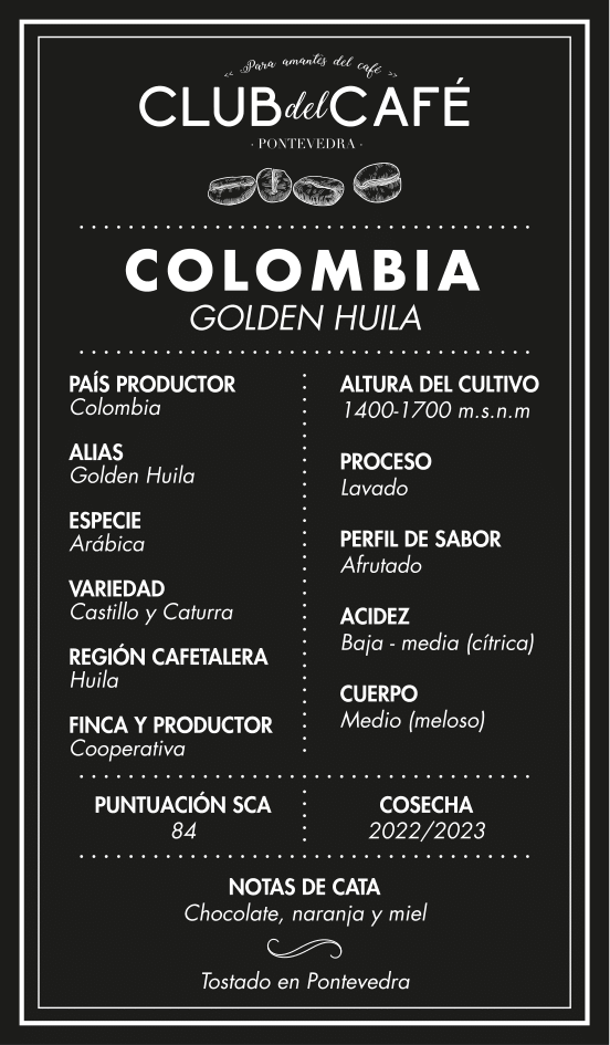 Colombia (Golden Huila)