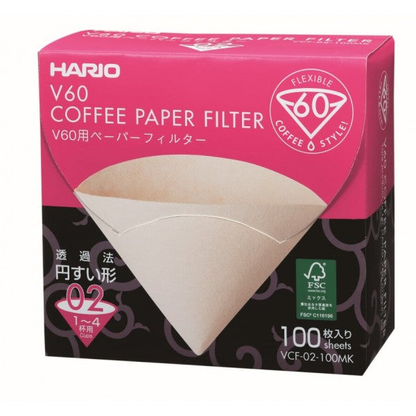 Filtros Hario V60 talla 02